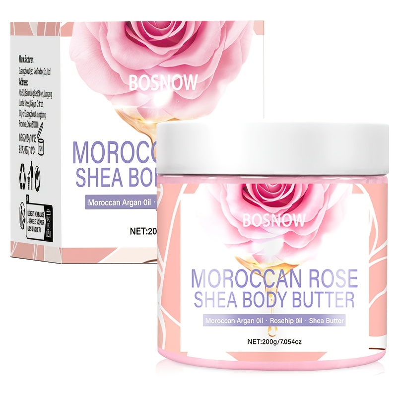 Image of 200g Rose Argan Oil Body Lotion, Rich In Natural Plant Ingredients, Deep Moisturizing, Refreshing Texture, , Leaves And Smooth, The Fragrance Of Roses Lasts All Day