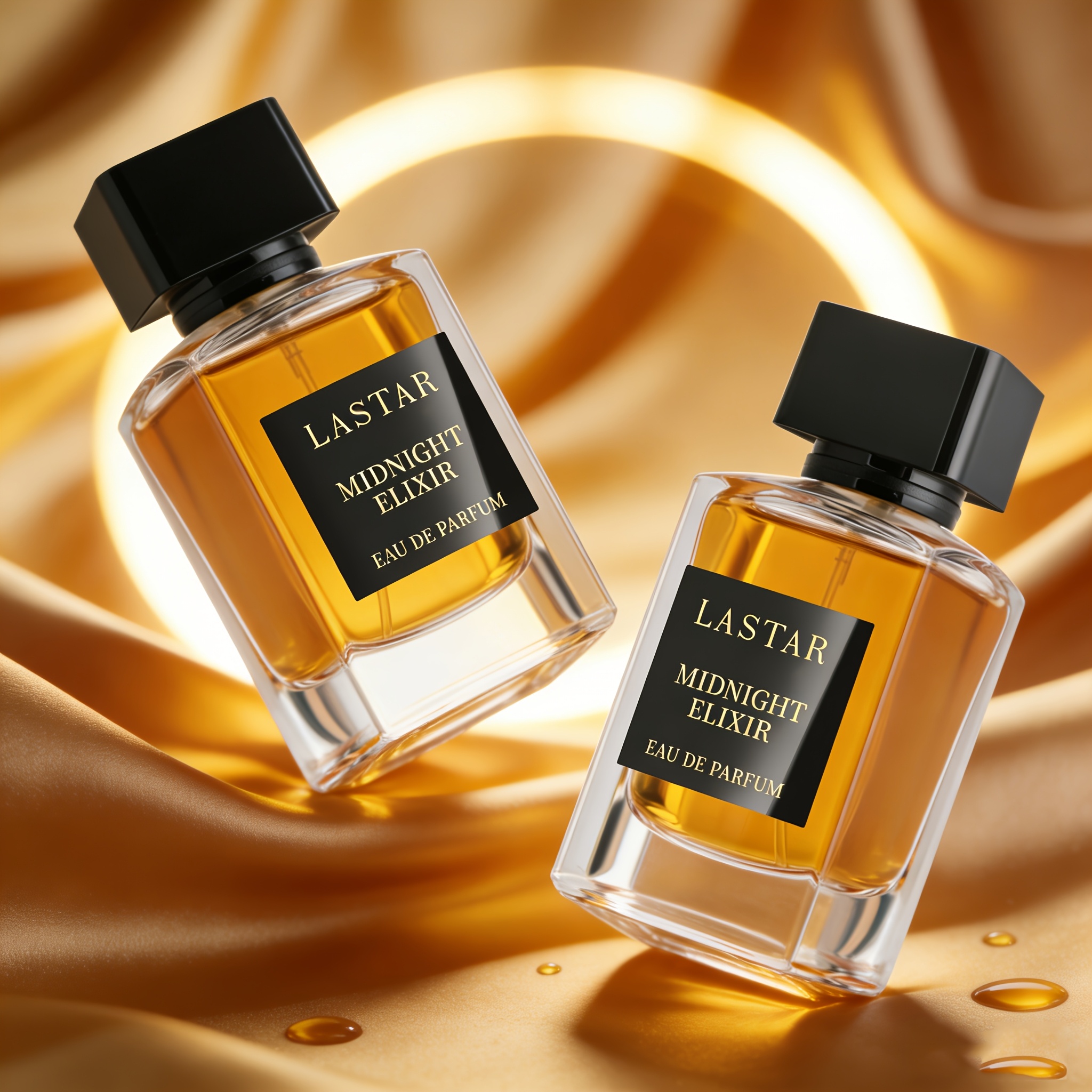 Image of 2 Bottles Of Featuring An Oriental Floral Scent With Notes Of Caramel Jasmine And Sandalwood Cedar, A Long-lasting Perfect For Romantic , Everyday Use, Birthday Gifts, And Holiday Surprises