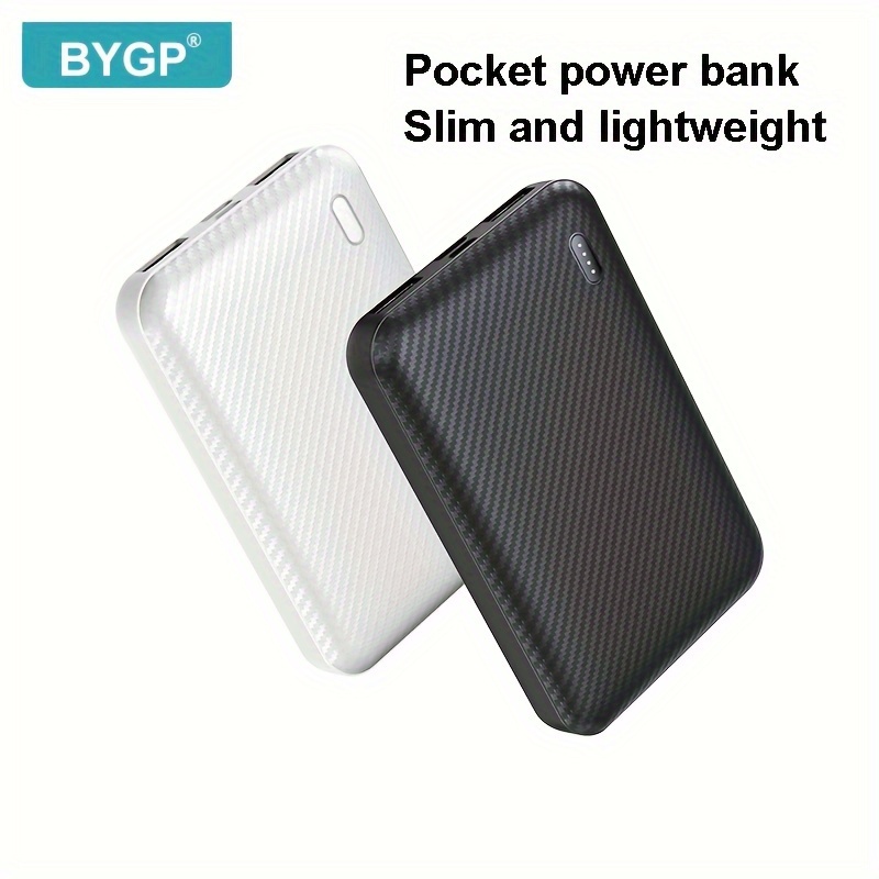 

5000mah Portable Power Bank With Led Battery Display, Outdoor Emergency Backup Battery Pack, Usb/type-c/micro Interfaces, Suitable For /android Smartphones And Digital Electronic Devices, Gift