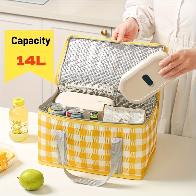 

All-in-one Insulated Picnic Bag - 8 Hour Warmth, Oxford Cloth, For Camping, Parties & More