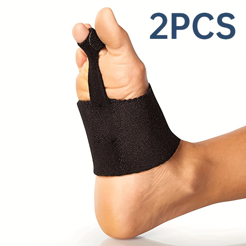 Image of Lightweight Adjustable Toe Support With Breathable Mesh- Unisex Design For Daytime& Nighttime, Ideal Gift For Valentine's Day, Father's Day, And Mother's Day
