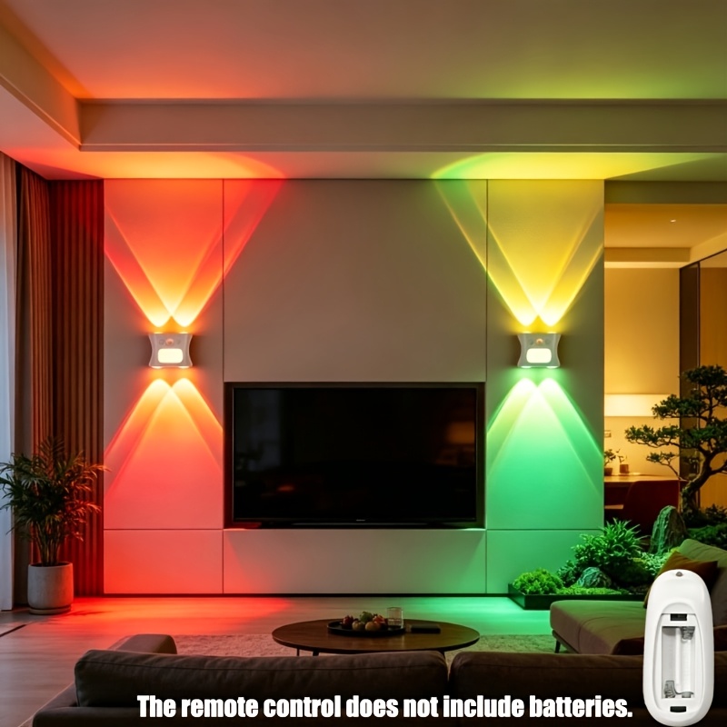 USB Rechargeable RGB Night Light with Remote Control
