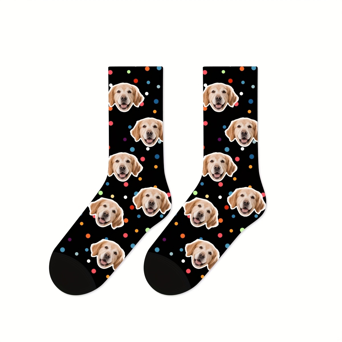 E-shop 1 Paar personalisierte Gesichtssocken, personalisierte Fotosocken, bedruckte Socken, jedes Gesicht auf Socken drucken, Jahrestagsgeschenk,
