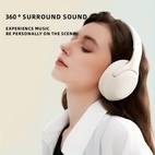 wireless wireless headphones active noise cancelling hifi foldable lightweight design fit with over ear mic for home office long lasting playtime usb c fast charge closed back styl