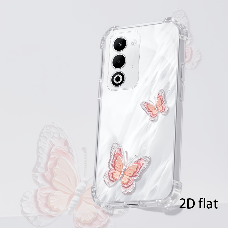 TEMU Phone Case - For Oppo A5 5g Phone Case Transparent Anti-drop 25581 Easy Fit Unisex Tpu Soft Shell Phone Case Unisex Cartoon Cute Fashion Full