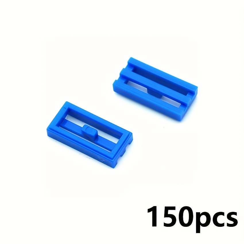 150pcs 1x2 Thin Bricks & DIY Brick Accessories