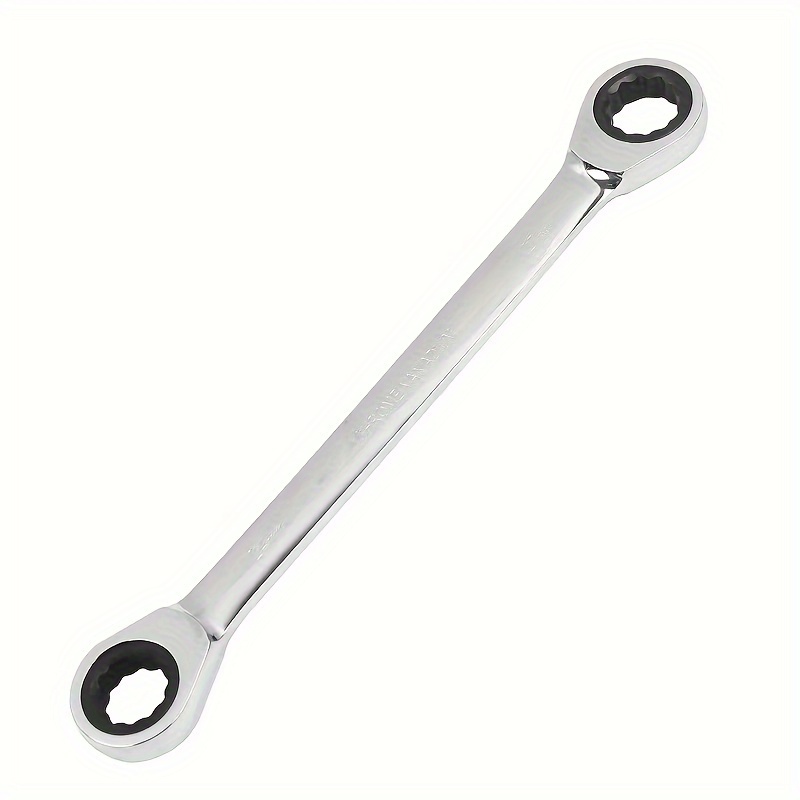 

Chrome Vanadium Steel 12-in-1 Ratchet Wrench: Double Head, Reversible, Professional-grade