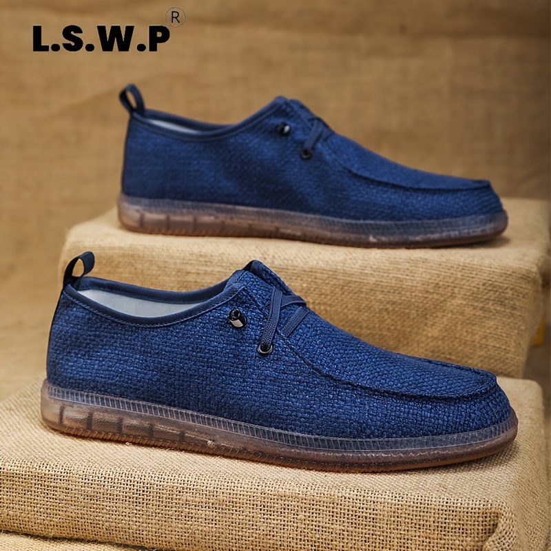 TEMU Men's Loafers And Slip-on Flats, Men's Casual Loafers, New Style, Lightweight Slip-on Flats, Breathable Comfortable Shoes, Breathable Soft Sole,