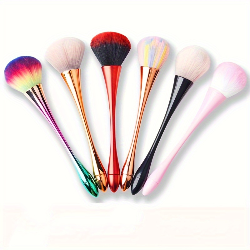 

2pc/nail , Cleaning Brush, Makeup Blush Brush Nail Supplies Tool Brush