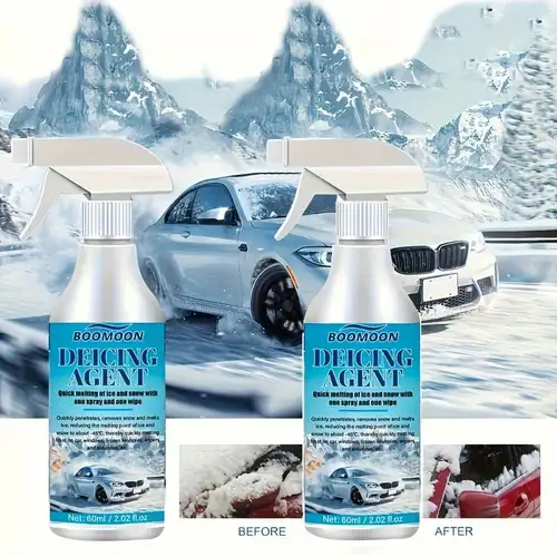 Snow Melt Spray De Icer Car Window Anti Icing Defrost Anti Frost