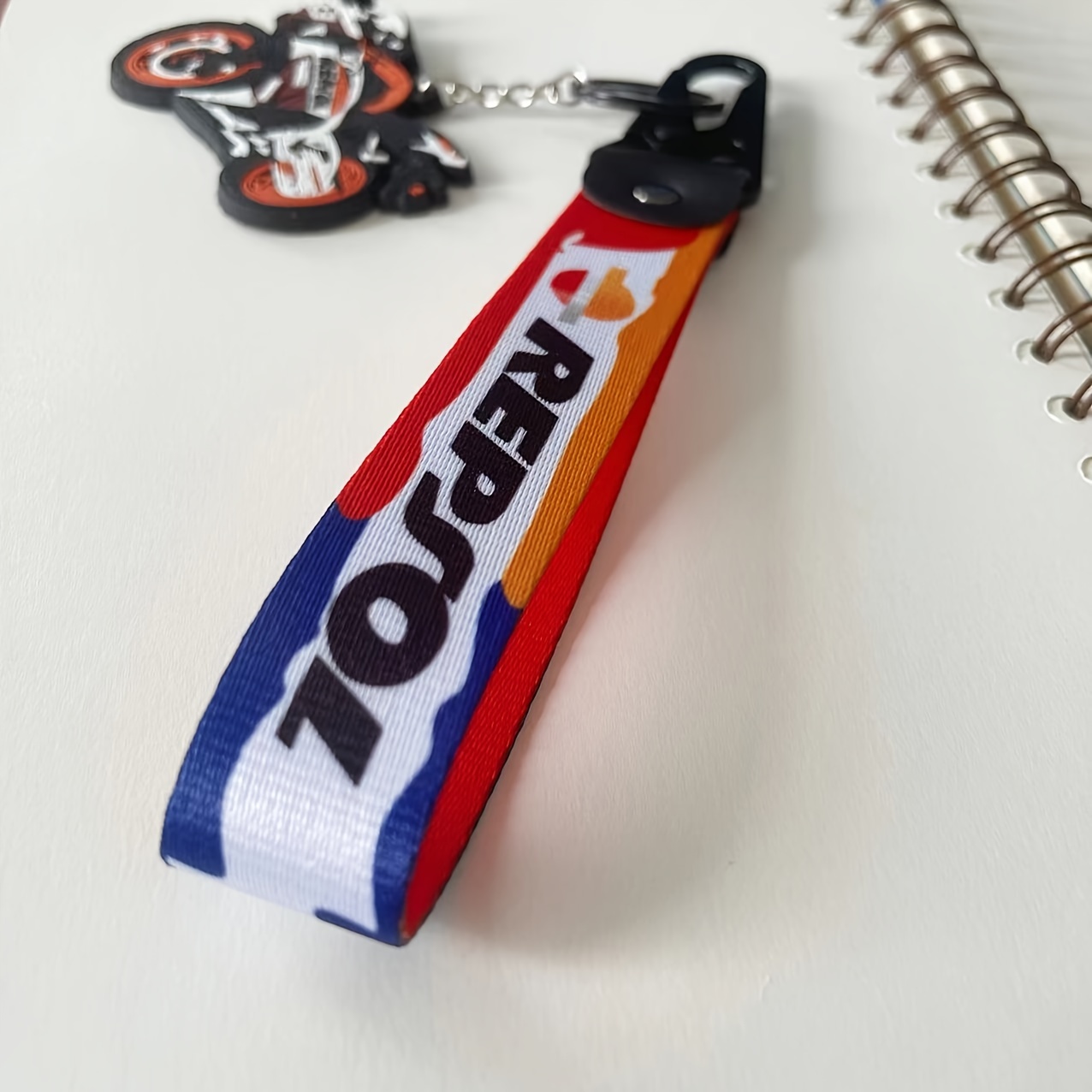 Keychain - Perfect Gift For Motorcycle Enthusiasts & Fans, Durable Nylon, Compatible With Multiple Models, Christmas Birthday Party Gift