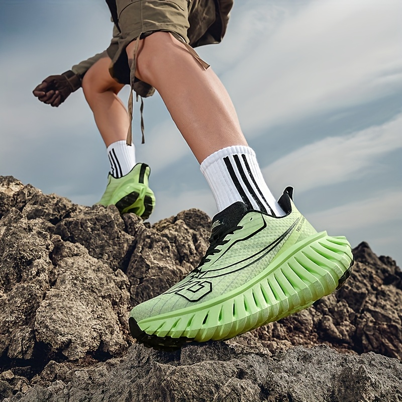 Men's Casual Sneakers, Road Running Shoes, Outdoor Trail Running Shoes, Slip-Resistant and Durable Mesh Breathable Lightweight Hiking Shoes, Indoor/Outdoor Road Running Shoes, Fashion Sneakers, Fitness Shoes, Large Size Shoes, Track and Field