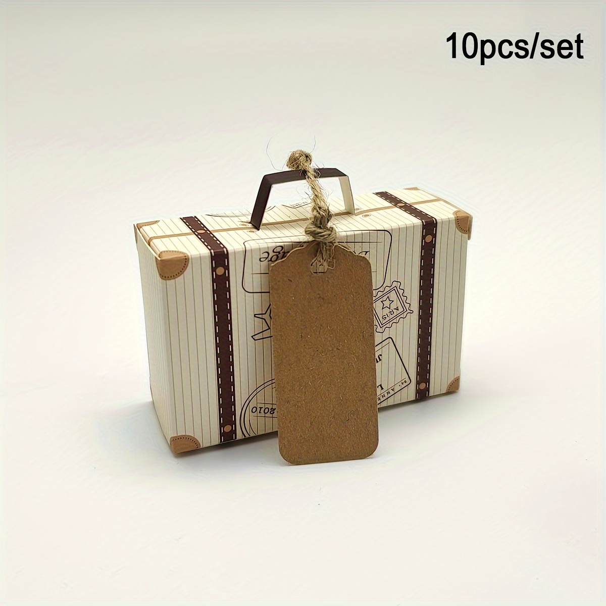 E-shop Mini Reisebox, Geschenkverpackungsbox, Süßigkeitenbox, Partyzubehör, Hochzeitsbedarf, Backzubehör