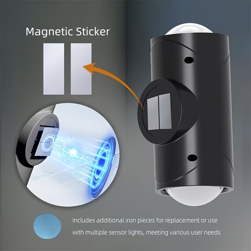 2pcs Smart LED Night Light with Motion Sensor