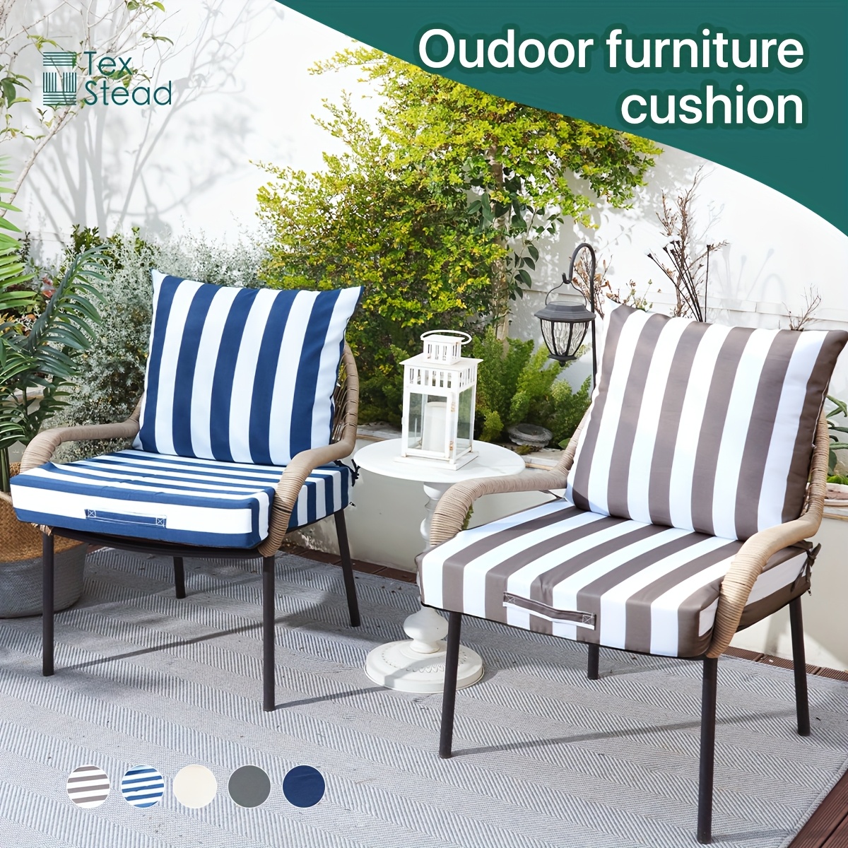 Cushion Covers Outdoor Chaise Lounge Pillows Sunsharp Cushion