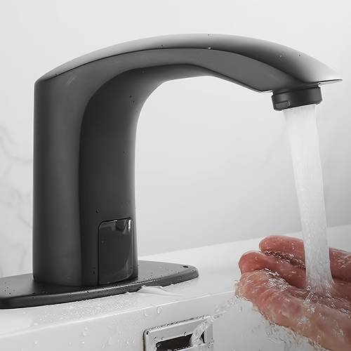 8229 1pc sensor faucet kitchen faucet hardware smart touchless bathroom sink faucet washbasin tap requires separate purchase of battery