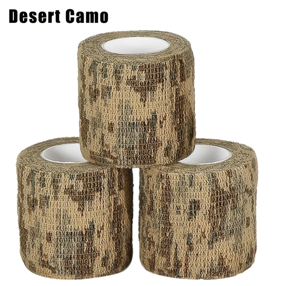 Set of 3 Camouflage Wrap Tapes for Hunting