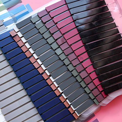 320pcs of colored index stickers thin strip sticky notes n times stickers reading notes label stickers index stickers markers