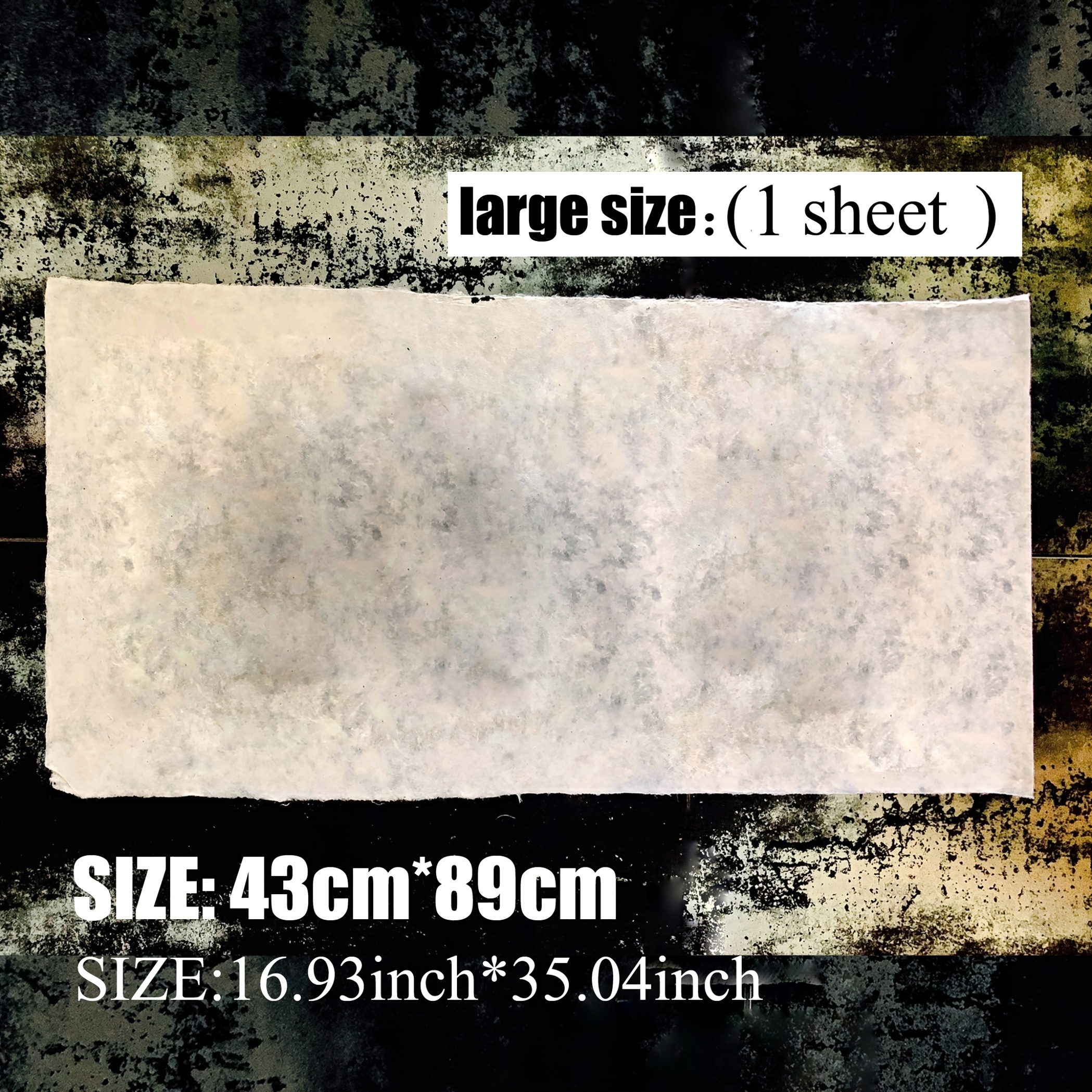 TEMU Beige Chiaro di Grandi Dimensioni a , Carta Xuan, Tipo Bustina da T癡 per , con Traspirabilit� Assorbimento , Adatta per a Tecnica , Fai da Te,