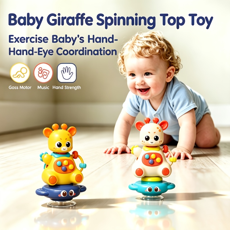 Kids' Giraffe Multifunctional Spinning Top Toy