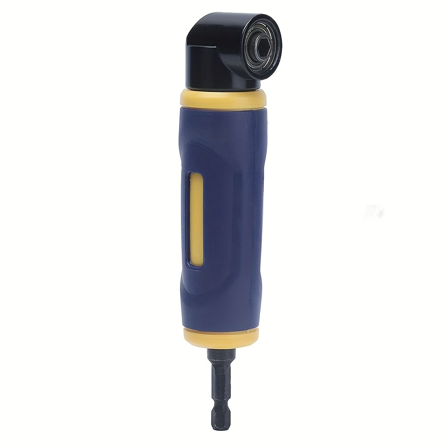 TEMU Asdtodw 90° Right Angle Drill Driver Bit - Hexagonal, Metal Construction, No Power Required