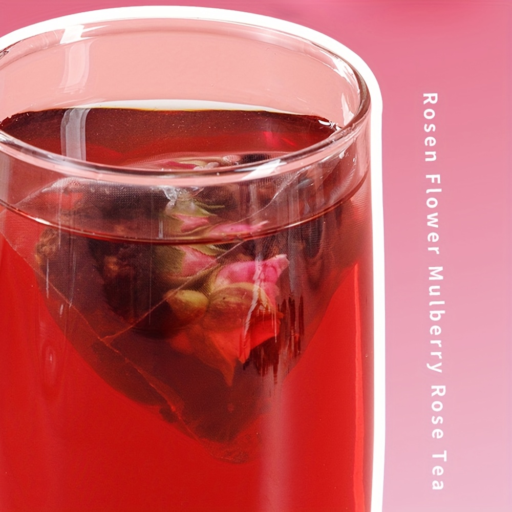 SIFANGDA Luoshen Mulberry Rose Tea 100g (5gx20P) | Rich in Anthocyanins and Vitamin C, Ideal for Daily Drinking to Enhance Skin Radiance, Perfect for Afternoon Tea or Festive Gifts, Preservative-Free