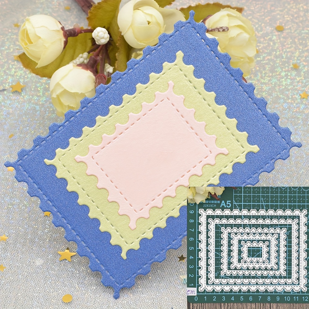 Matrices De Découpe En Métal Pour Cadre En Dentelle Et Fleur