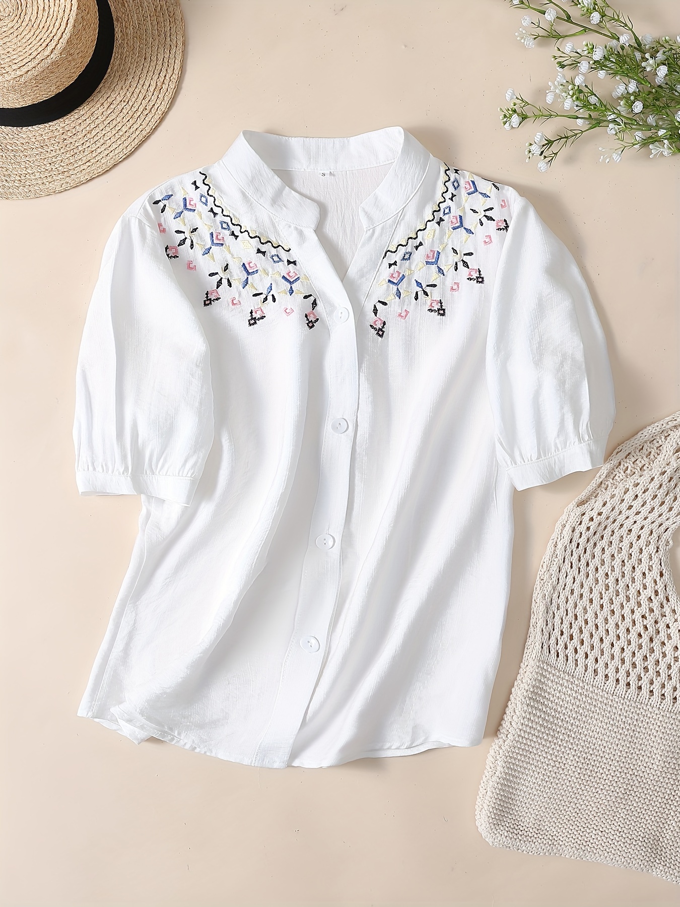 Embroidered Tops Woman, Explore our New Arrivals