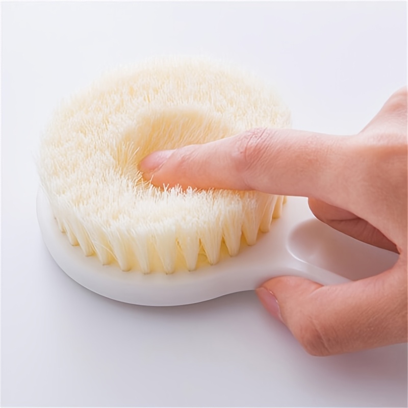 long handled bath brush soft silicone scrub brush anti   back cleaning tool adult and elderly bath assistance durable bath brush Product details 2