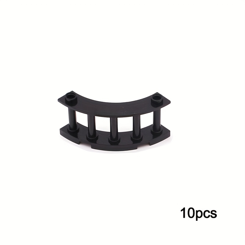 10pcs Building Blocks + Corner Posts 1x4x2 Fence 4x4x2 - Compatible with Archite