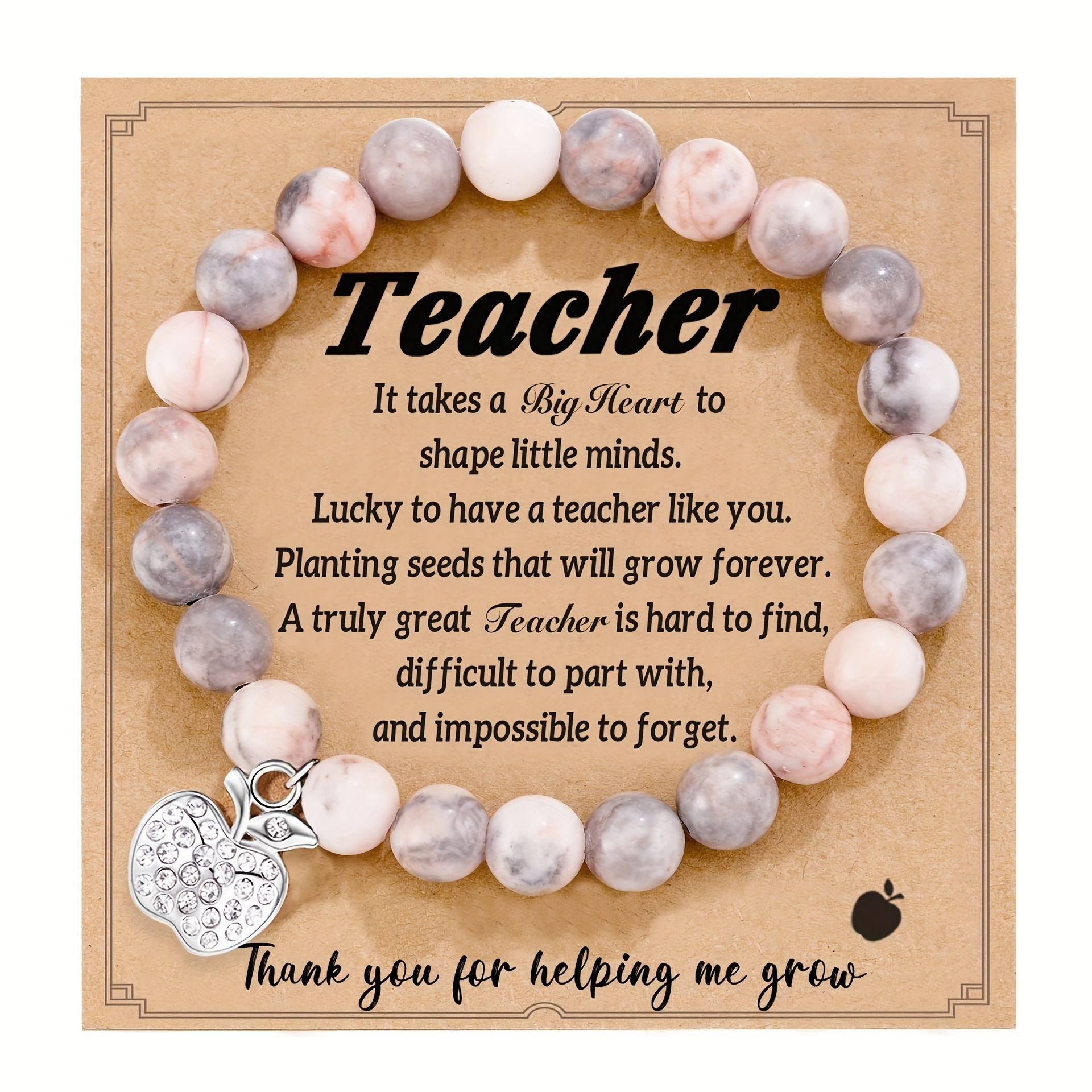 

- Stone Bracelet - Teacher , Includes