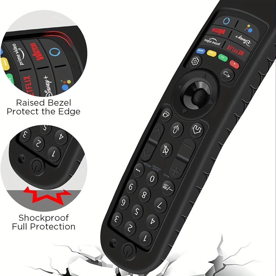 Shockproof Silicone Protective Cover Lg Smart Tv Remote - Temu