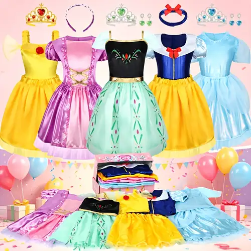 princess dress up 2 3 years Amazon.com: Meland Princess Dress Up