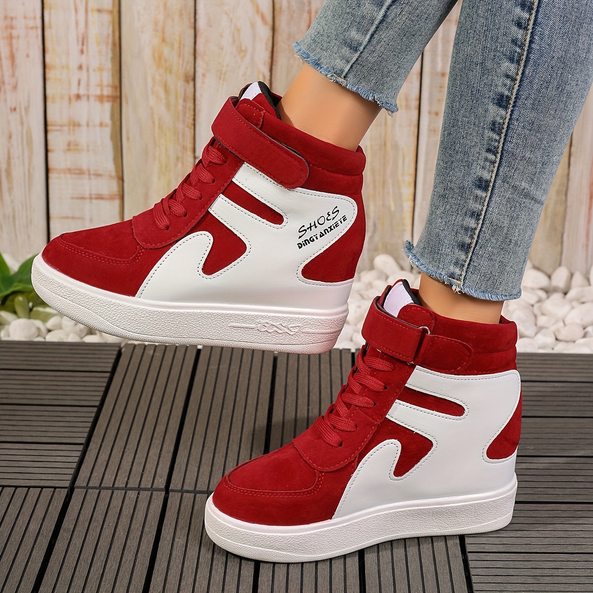 Women's Wedge Heel Sneakers sold by 100 Spartans