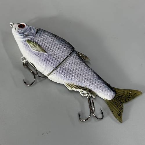 16cm 51g swimshad glide baits jointed swimbait fishing lure baitfish glide swimbait sinking wobbler for pike salmon trout fisnhing lure swimbait floating slow sinking big fishing jointed baits slide lures for pike musky perch