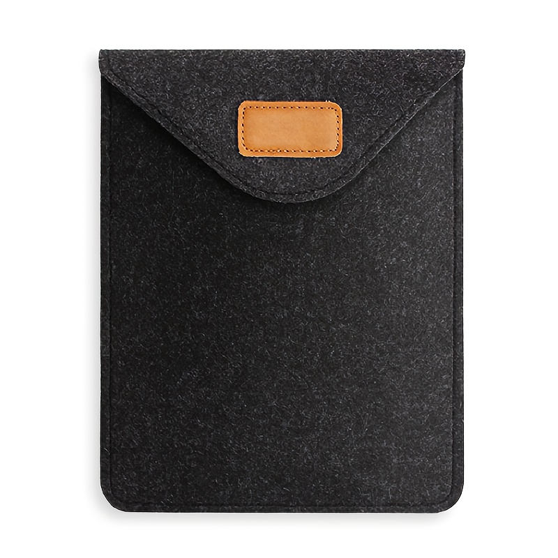 Image of Office Computer Tablet Storage Bag 1pc Made Of Felt Material For Easy Protection And Portability, In Sizes 13.39*10.83inch And 11.22*8.86inch