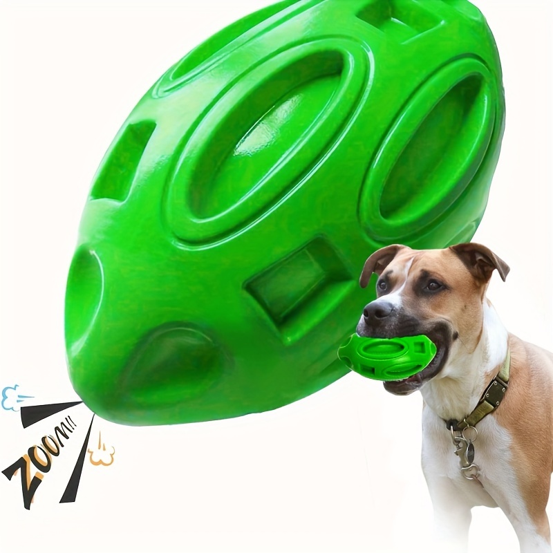 TEMU Durable Squeaky Rubber Dog Chew Toy For Aggressive Chewers - Perfect Gift For Puppies And Dogs