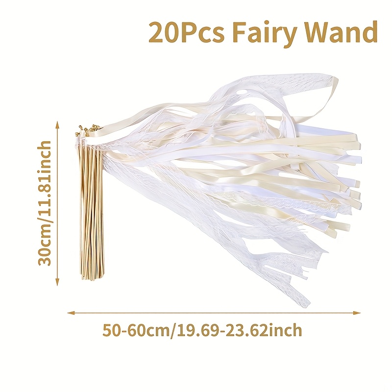Image of 20pcs Bell- With Ribbons - Wedding, Birthday & Shower Party Decor Suitable For Wedding, Birthday Party, Magic, Christmas Party Decorations - Magical (cost-effective)