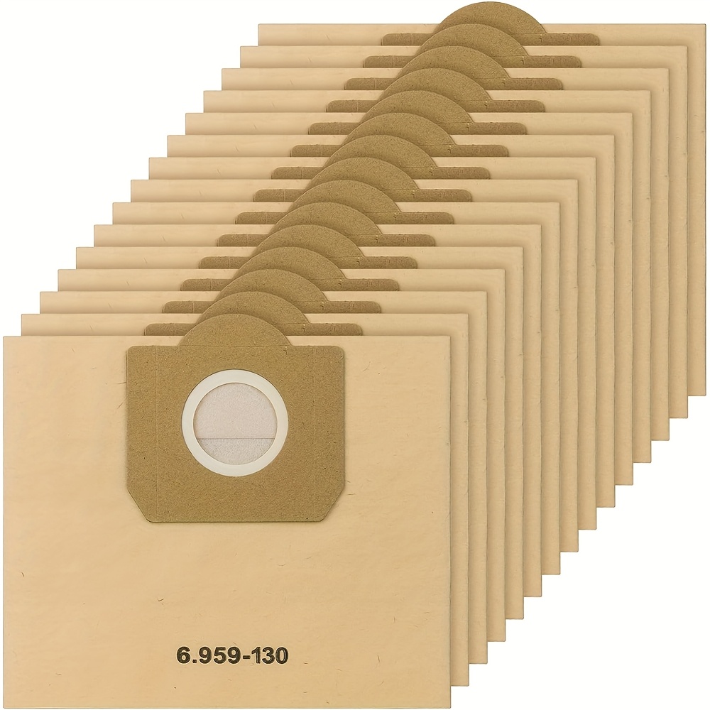 15 packs paper filter bags 6 959 130 0 vacuum cleaner bags