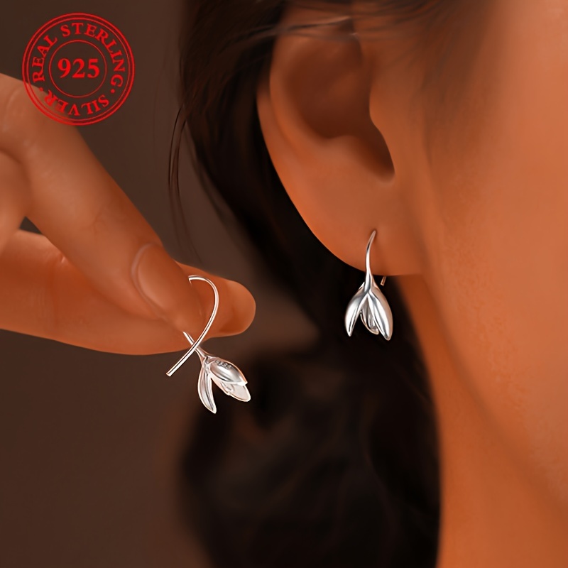 

Boucles d'Oreilles Pendantes Élégantes en Argent Sterling 925 pour Femmes - Hypoallergéniques, Parfaites pour & les Spéciales