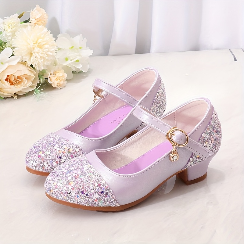 fitted lace wedding dress Amazon.com: Girls Dress Shoes Princess Bowknot High Heel Mary Jane Glitter  Shoes Wedding Party for Toddler Little/Big Girl (Purple, 9 Years) : Clothing,  Shoes & Jewelry