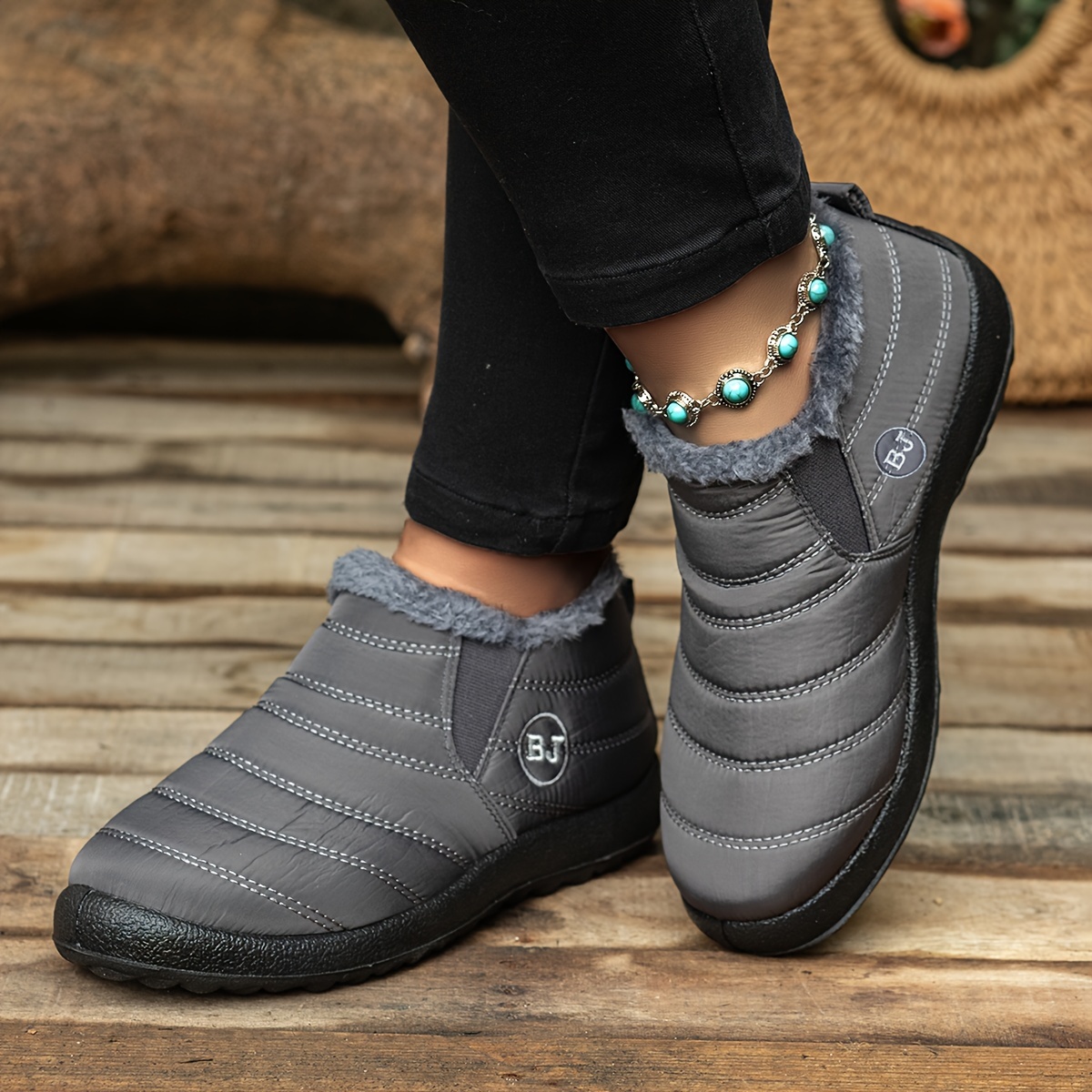 Ultra-Warm Winter Boots, Non-Slip Thick Sole for Outdoor Hiking