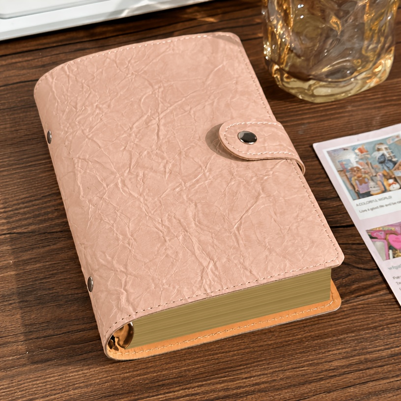 TEMU A6 Paper Notebook, High-value Detachable Loose-leaf Notebook, Soft Cover Portable Journal Notebook