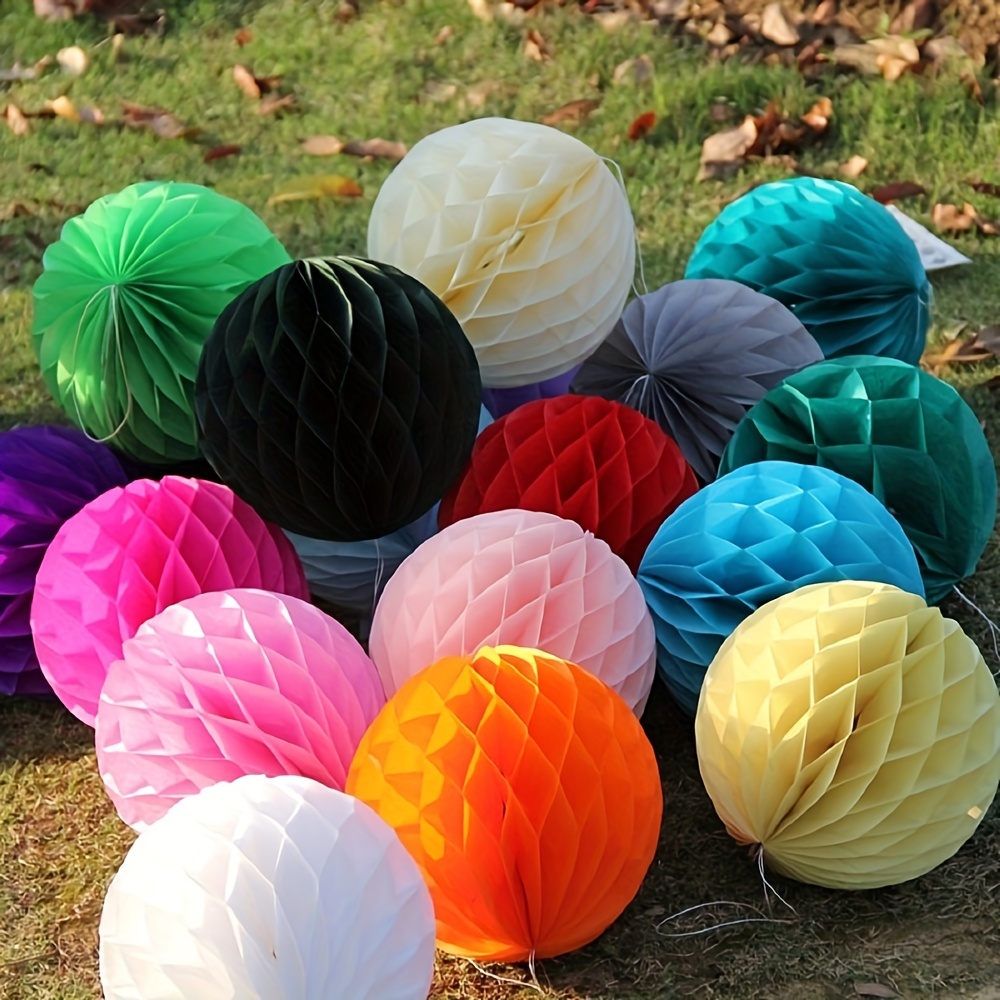 Fishing Party Decoration Articles Honeycomb Ball Table - Temu