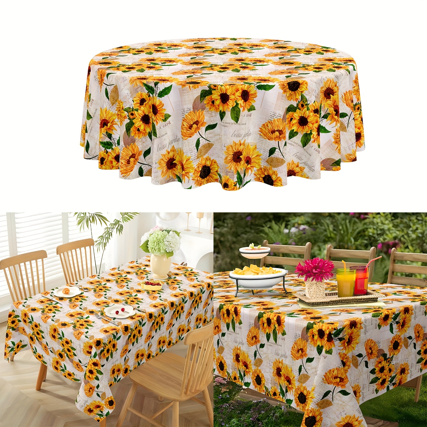 

Tablecloth - , & - Polyester, Round/rectangular For / Dining, Parties &