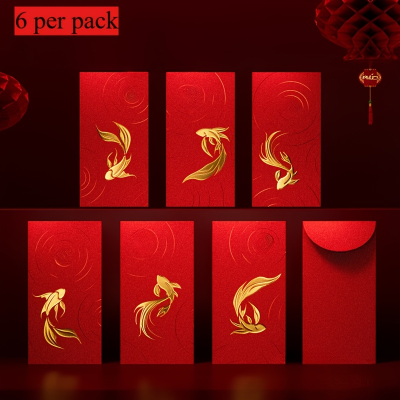 

2025 Chinese New Year Red Envelopes, High-end Universal Design With A Traditional Flair, Featuring Creative Accents.