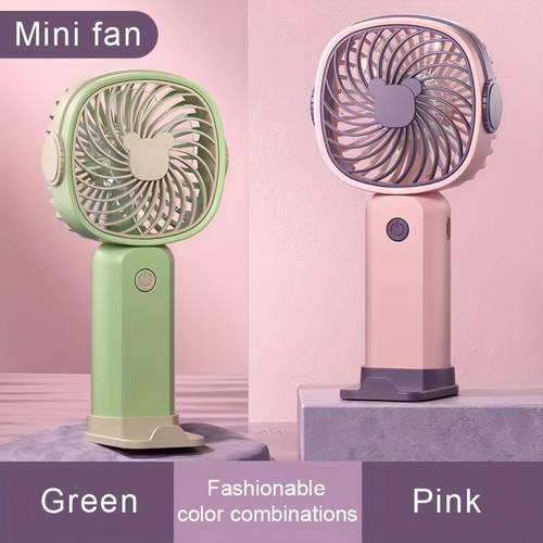 a usb powered portable fan with three speed settings this compact desktop fan can function as a phone holder when used with its base its a lightweight and cooling option that can additionally action as a phone stand when wit