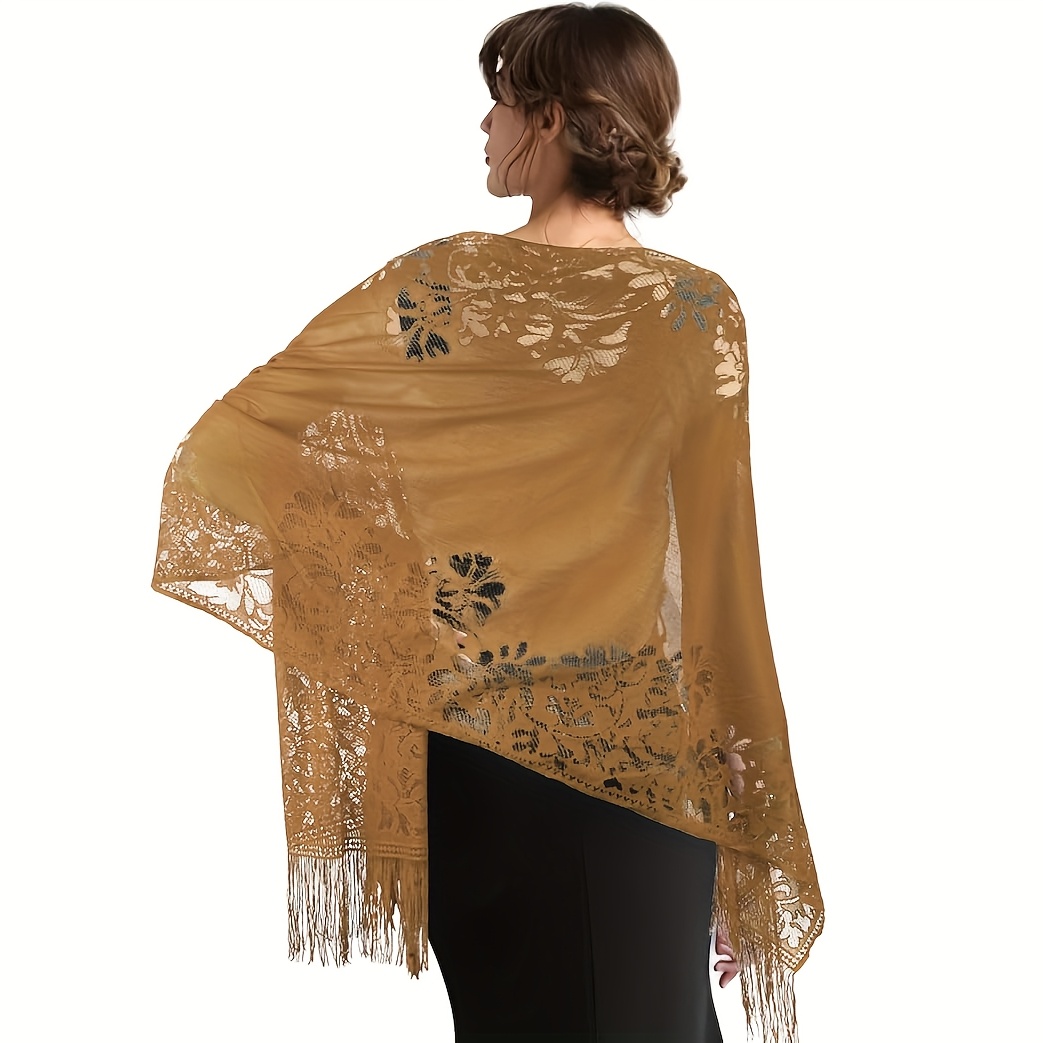 evening dress shawls wraps womens scarves pashmina 1920s - Temu
