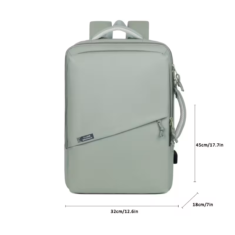 stylish and minimalist large capacity student backpack for men women casual shoulder bag for short trips Product details 11