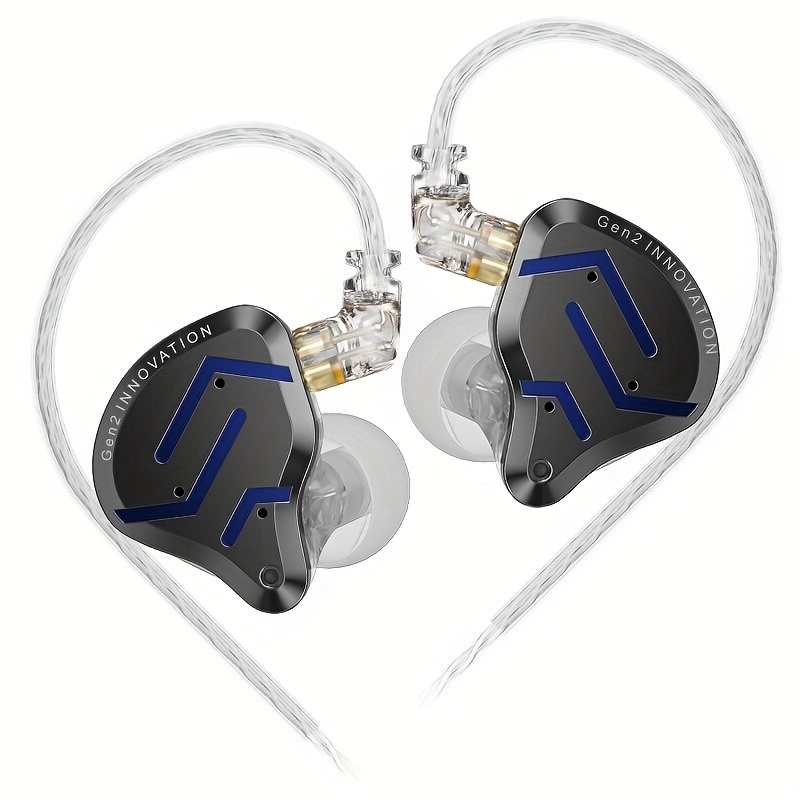 KZ-auriculares intrauditivos híbridos ZST X 1BA + 1DD, cascos de graves  HIFI deportivos para DJ, con Cable plateado, KZ ZSTX ZSN - AliExpress